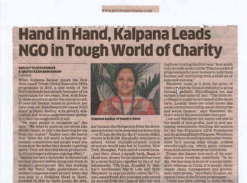Kalpana Leads NGO in Tough World of Charity Work